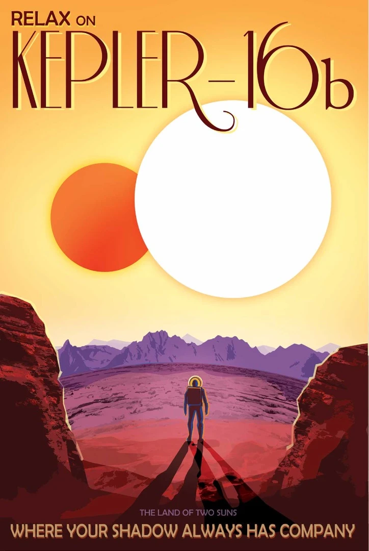 This was the first poster the team designed and it inspired all of the following