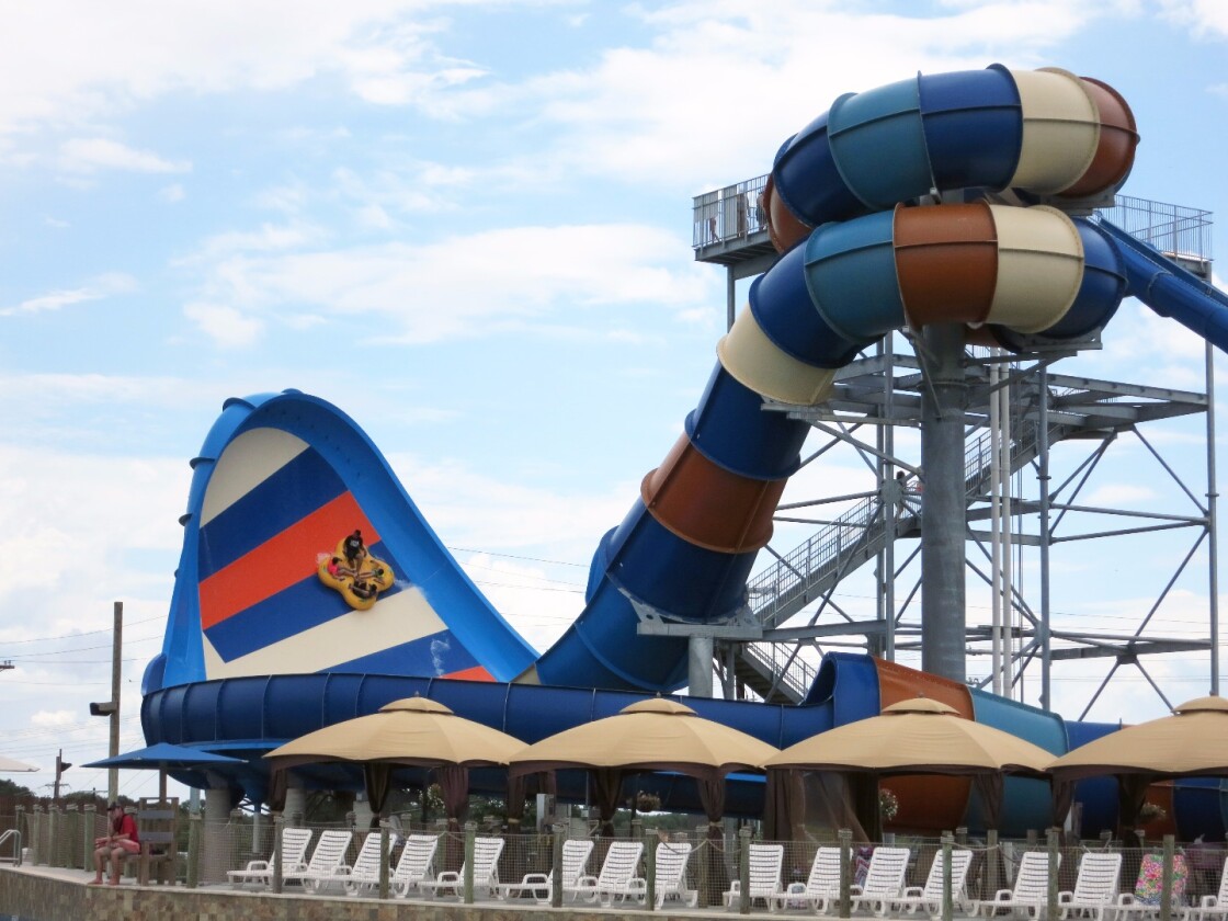 Everyone loves a waterslide, right?