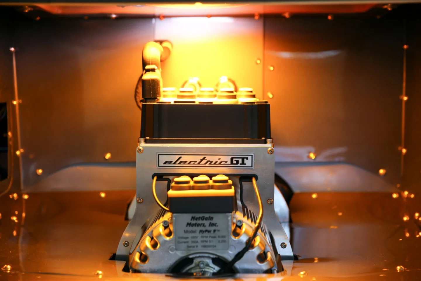 The motor puts out 173 lb-ft of torque