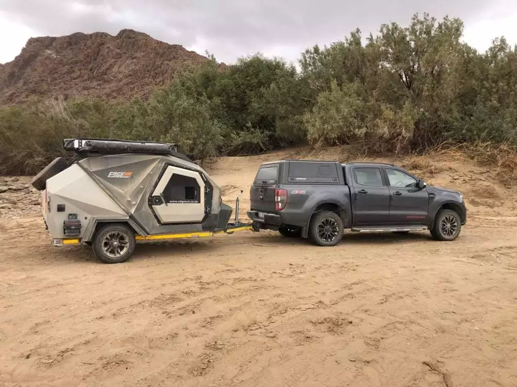 Touring the bush with the Edgeout teardrop trailer