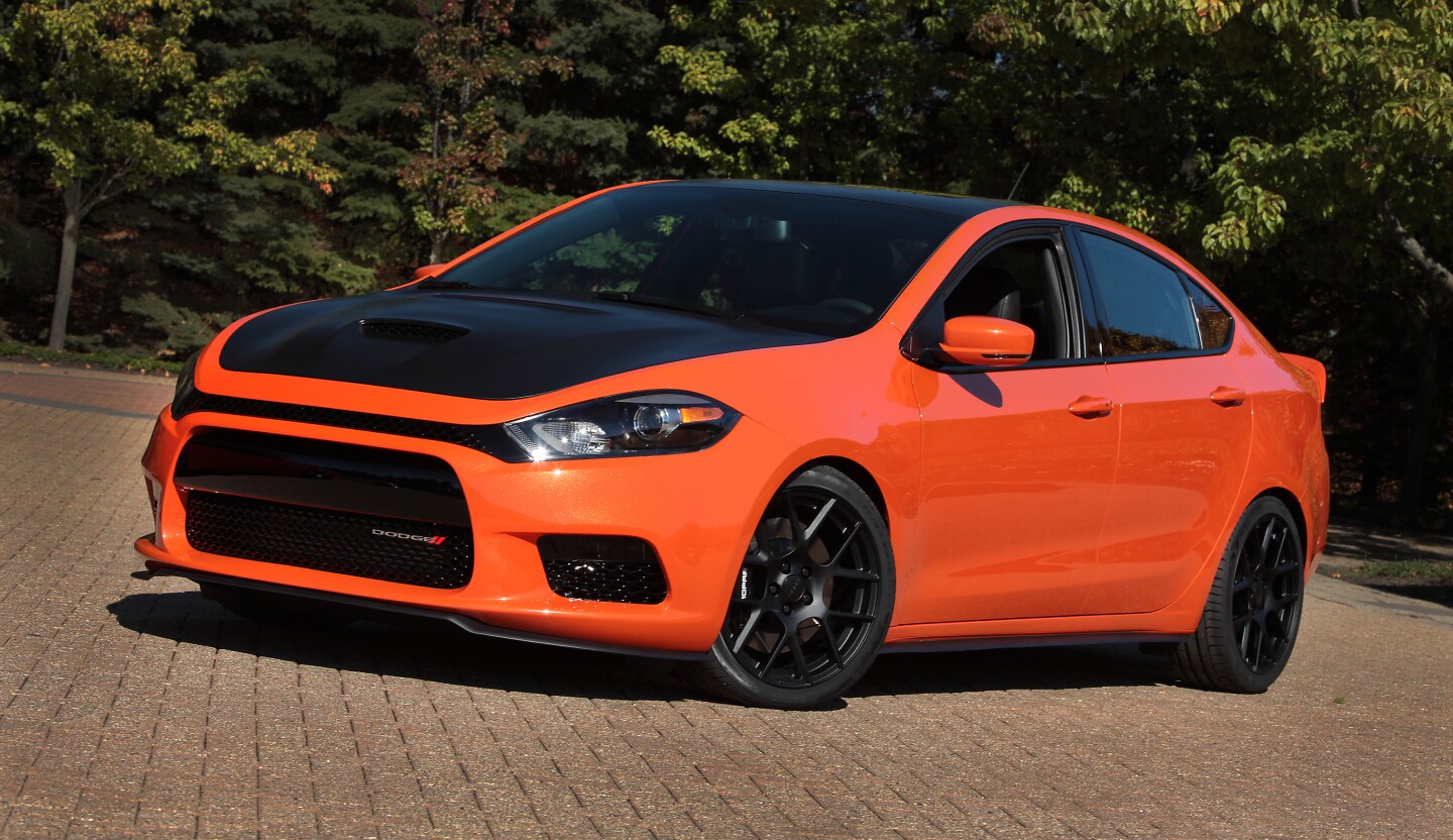 Dodge's Dart has received a few performance upgrades, as well as an eye catching paintjob