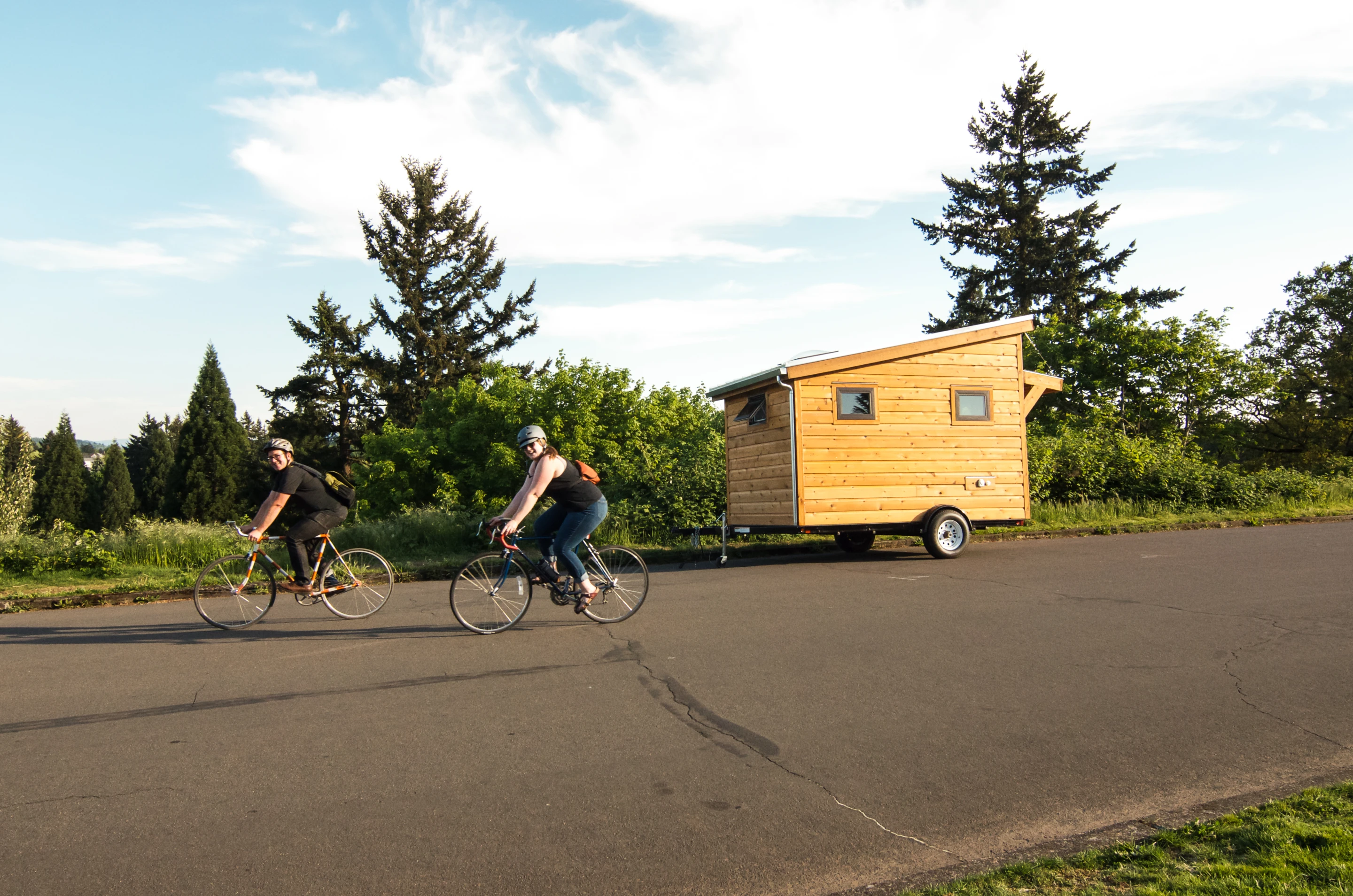 The Salsa Box was first conceived as an instructional model to give students an idea of what's involved in building a tiny house, and from there grew into an actual product (Photo: Shelter Wise)