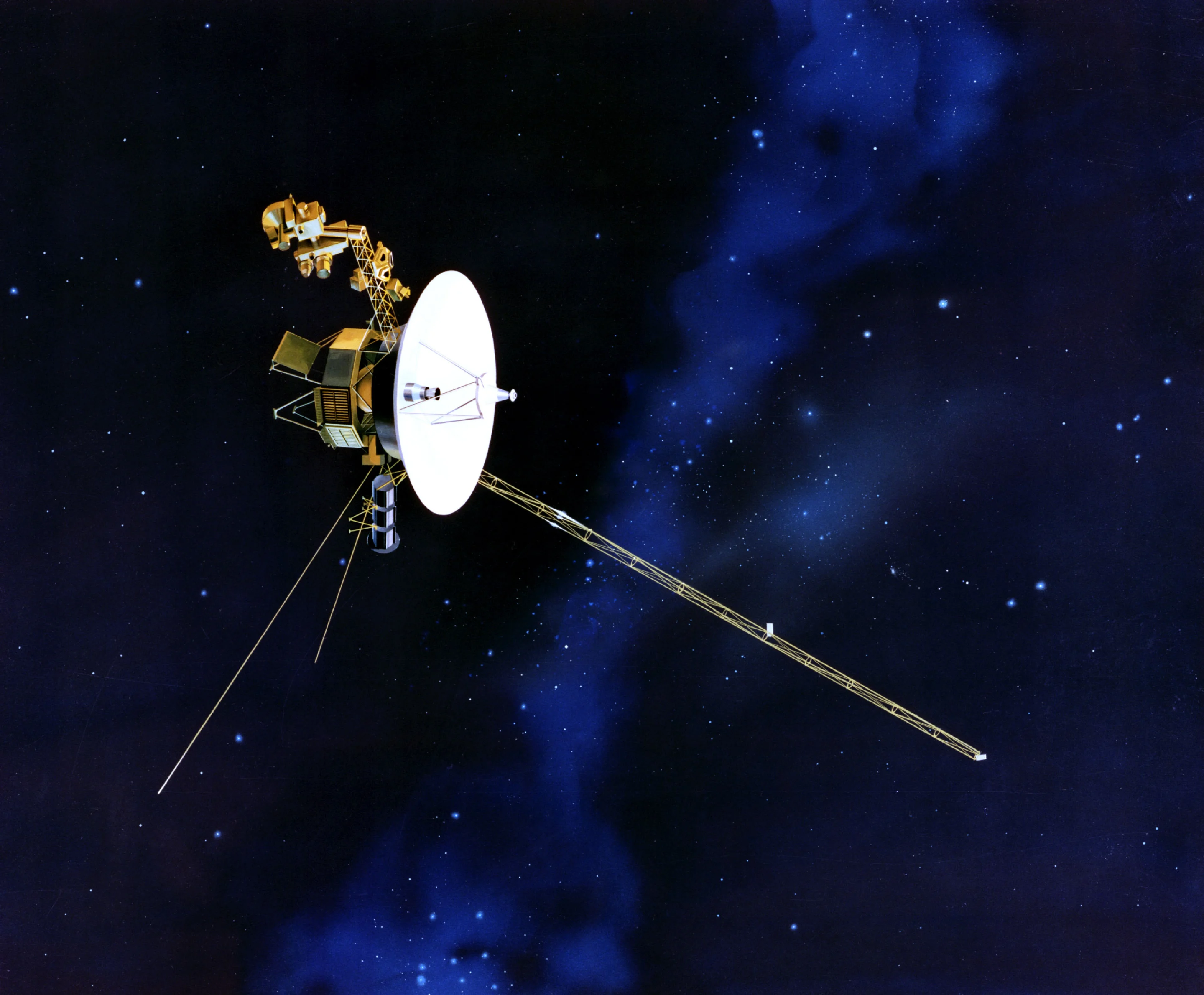 Artist's impression of the Voyager spacecraft (Image: NASA)