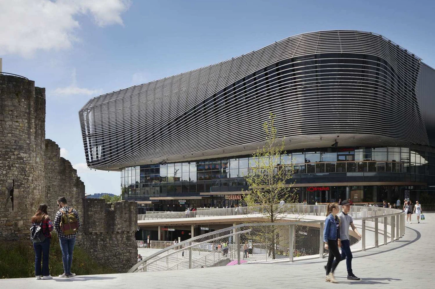 The Watermark WestQuay in Southampton, UK, earned top honors in the Shopping Malls category of the 2018 Prix Versailles world architecture awards