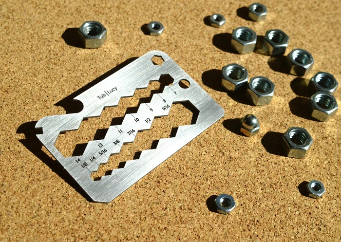 Lucy offers a collection of wrenches for doing manly jobs on the go