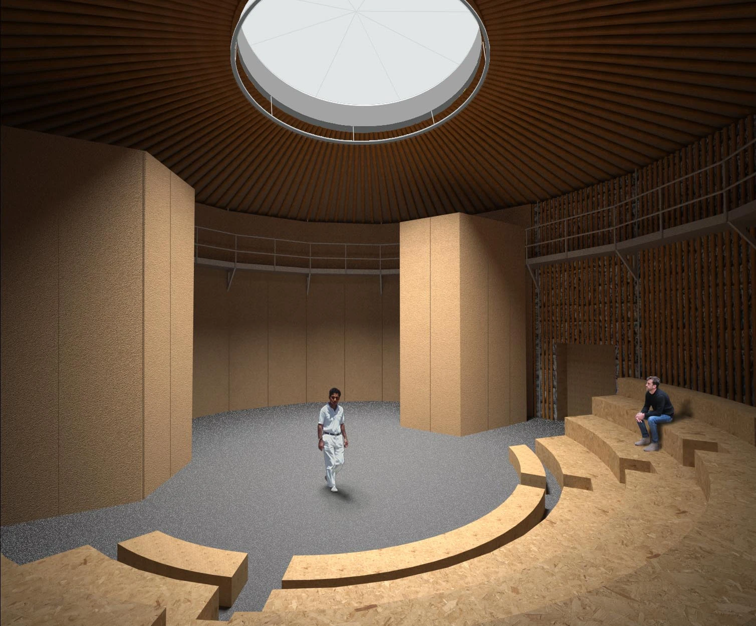 The Paper Bale Theater (Image: Studio Andrew Todd)
