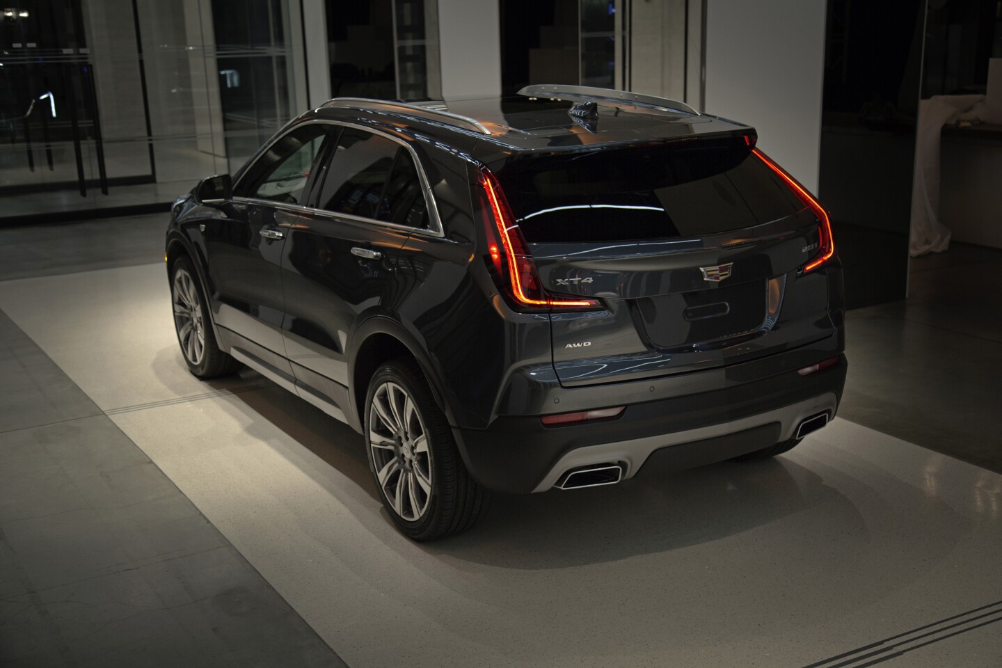 Three trim levels are on offer: Luxury, Premium Luxury and the range-topping Sport model. Pictured is an XT4 with the optional AWD and 18-inch wheels