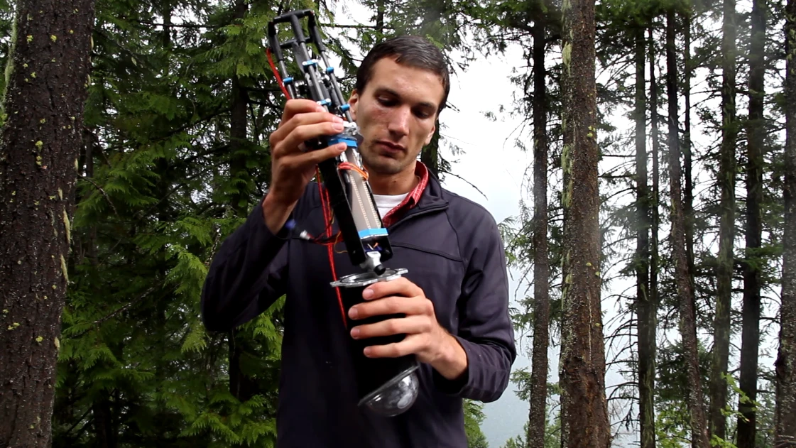 The Sentry drone is said to take as few as 10 seconds to unpack and set in flight