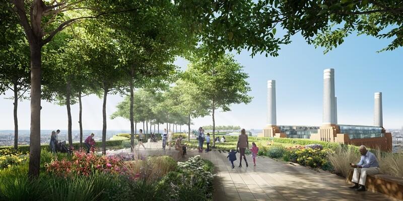 Foster + Partners design for The Skyline roof garden