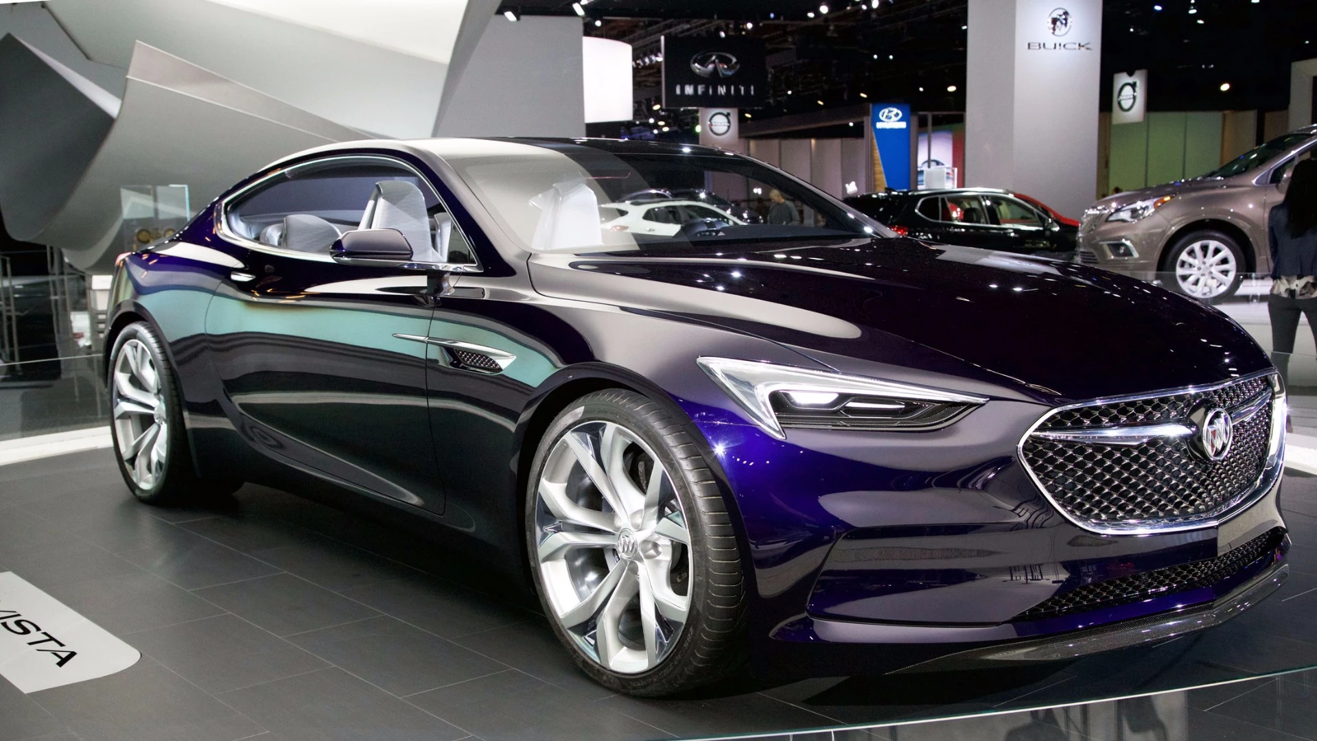The Avista rides on 22-in wheels