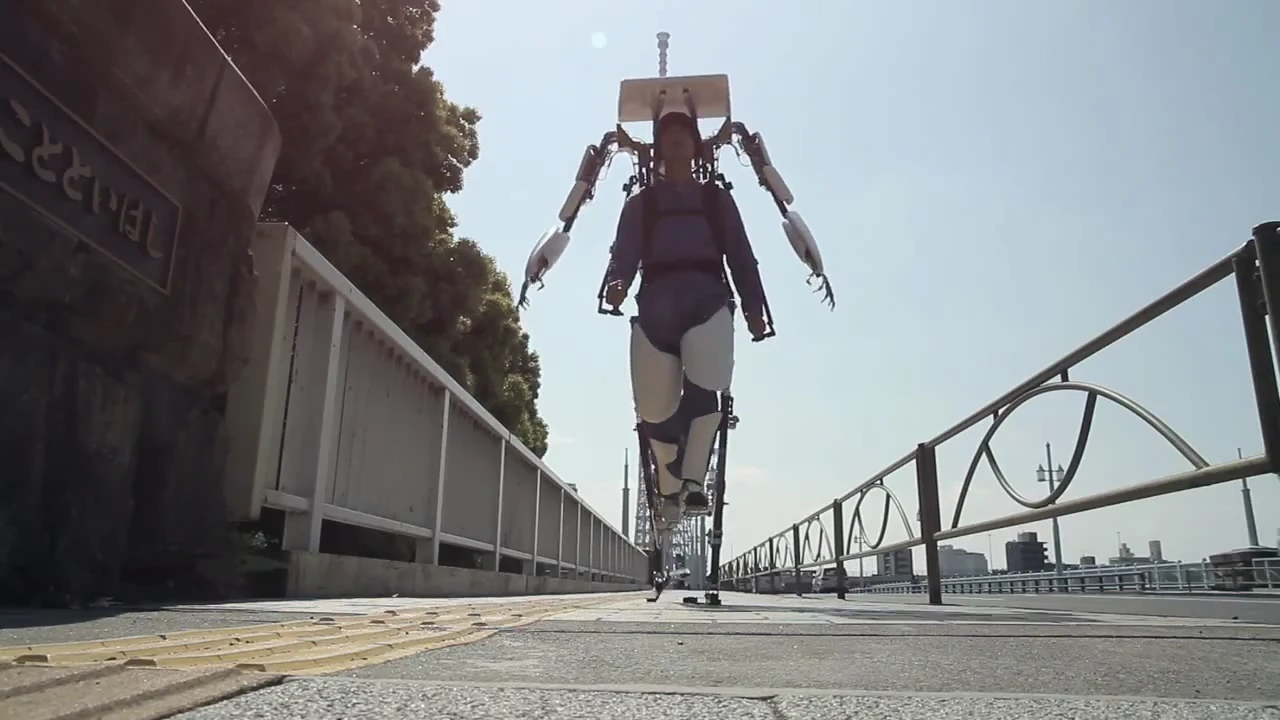 You'll stand tall (2.25 meters / 7 feet 4 inches) while wearing the Power Jacket MK3