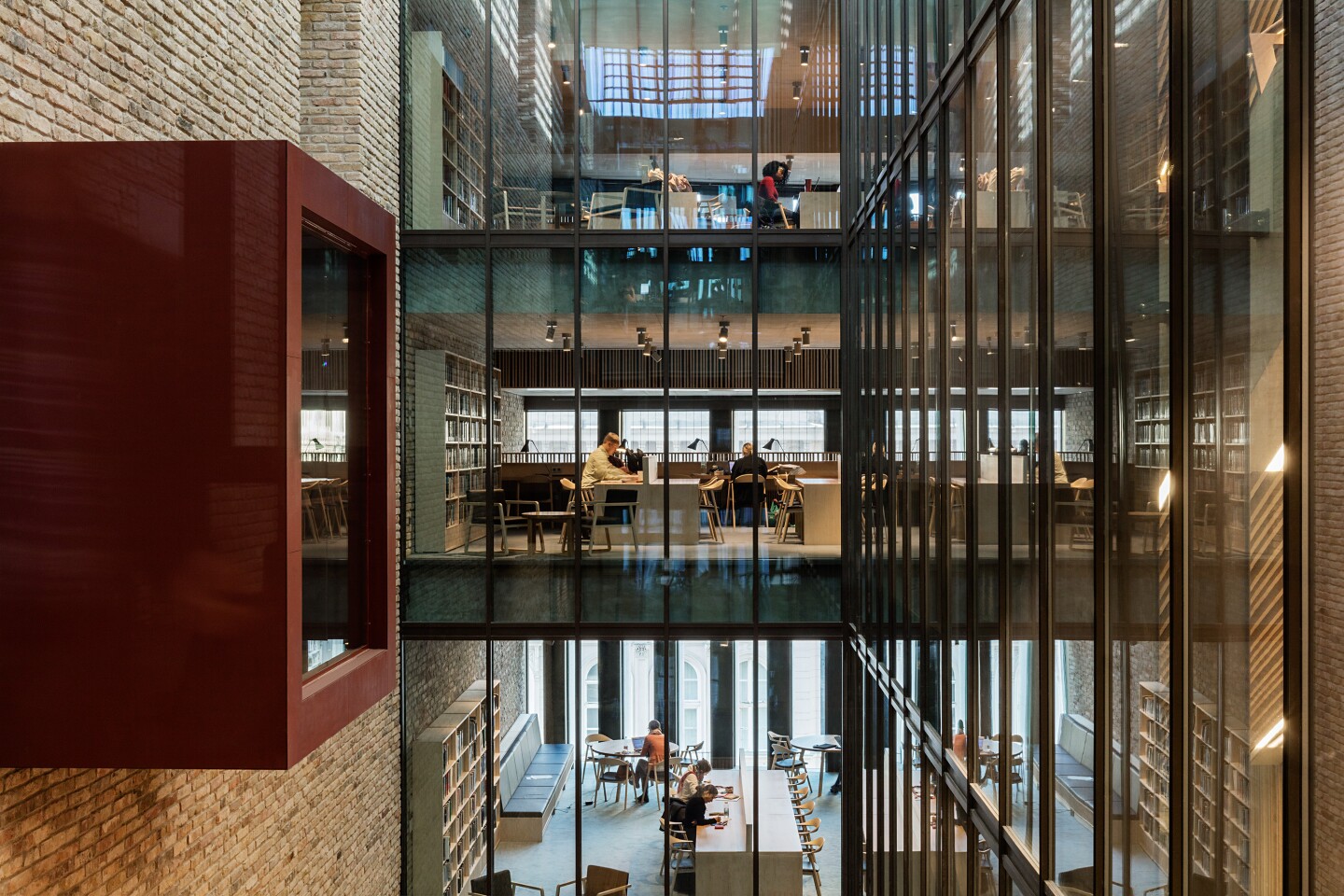 Central European University Phase 1 was created as part of an ongoing redevelopment of the Central European University