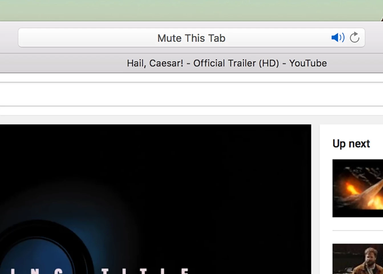 You can also mute tabs playing audio