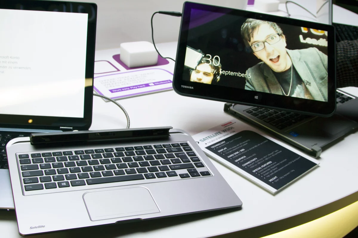 Toshiba has announced the Satellite W30t and W30Dt 2-in-1 laptops at IFA 2013