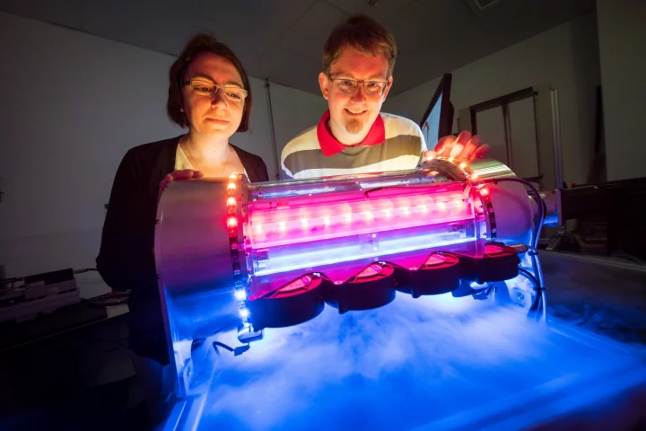 The prototype heating/cooling system uses the remarkable properties of shape-memory nitinol metals for environmentally friendly cooling and heating