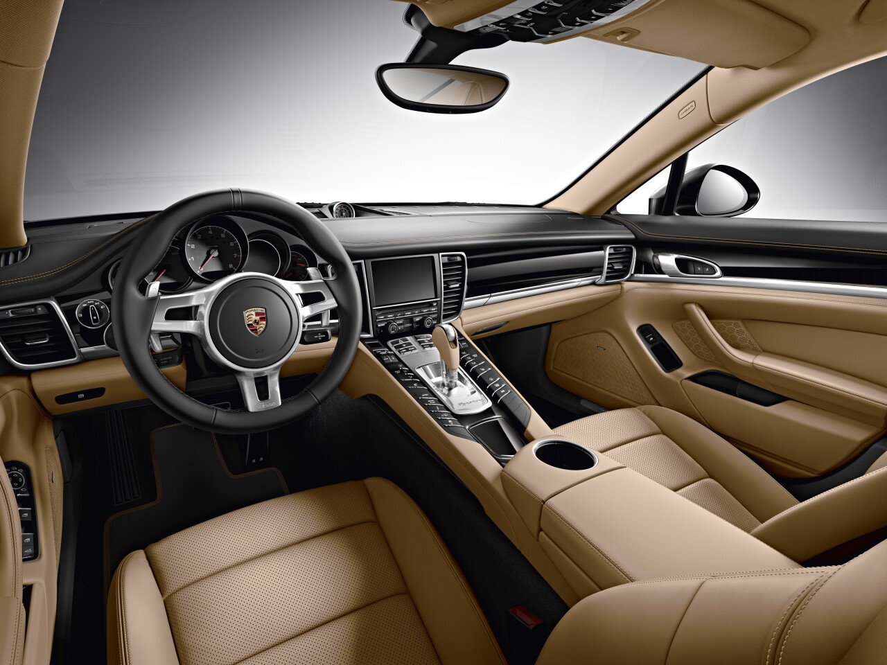 Interior of the Porsche Panamera Edition