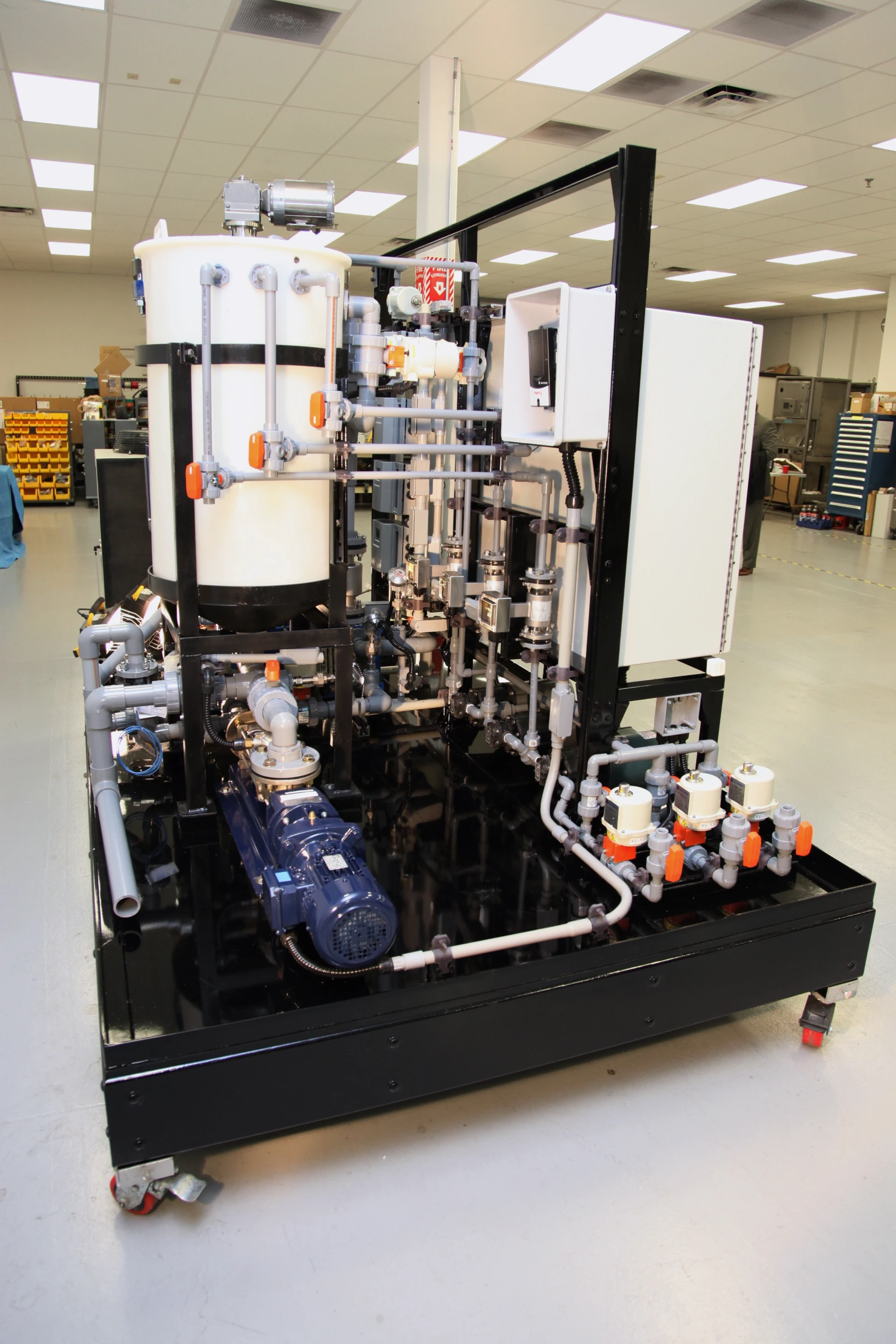 The Ferrator is a device that produces ferrate, a type of iron particle, to treat waste- and drinking water (Photo: FTT)
