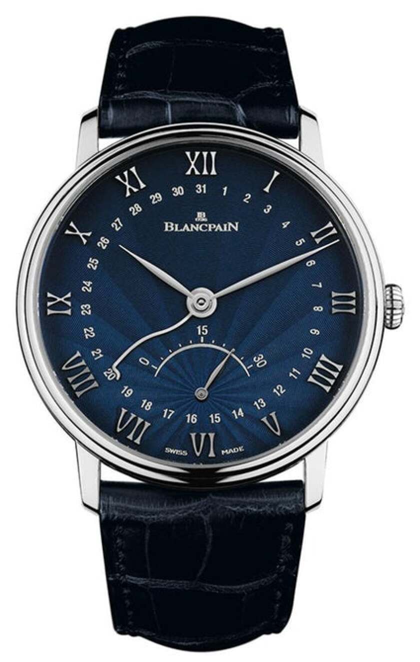 Các giây hồi phục của Blancpain Villeret