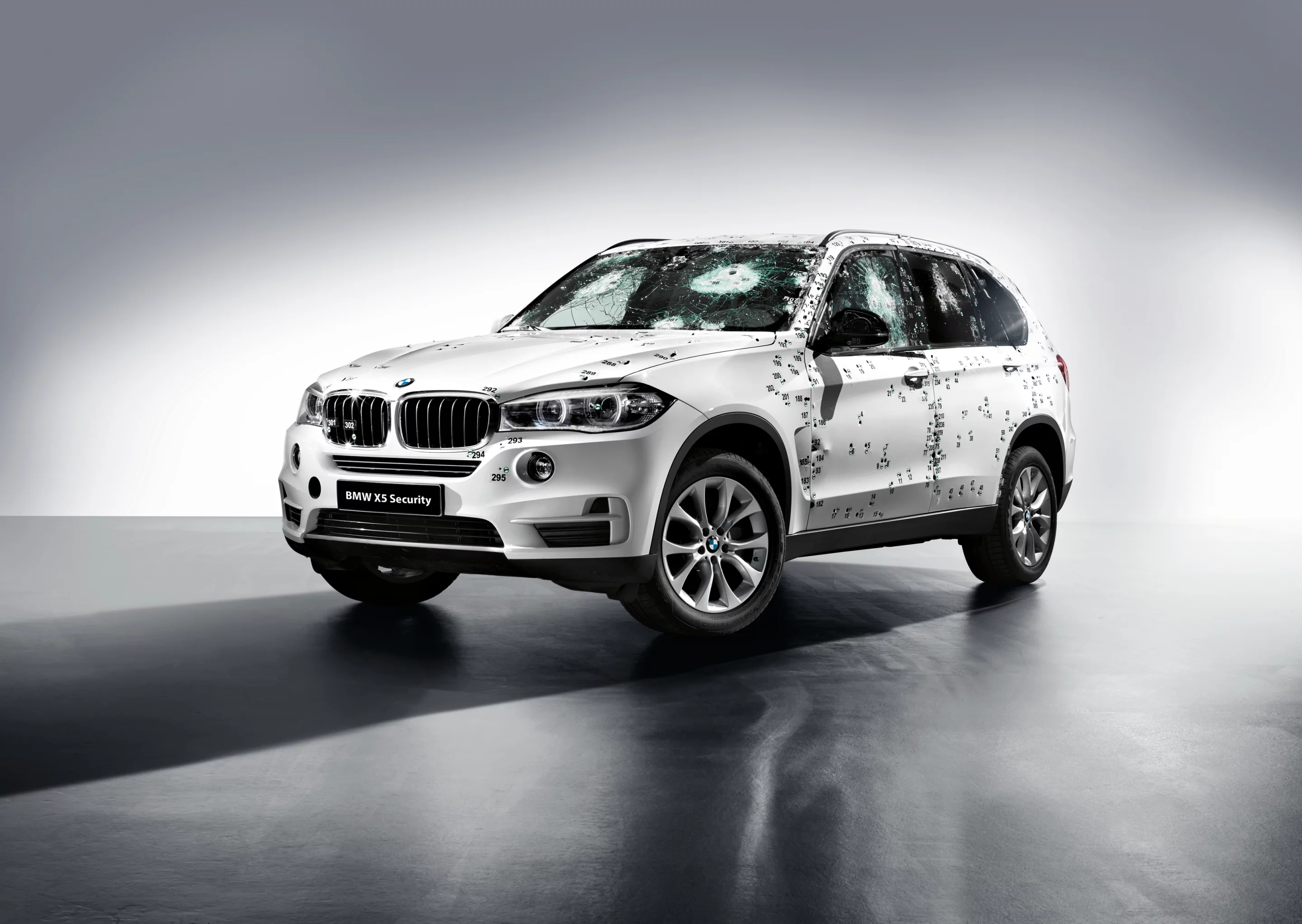 The X5 Security Plus is rated to VR6 for ballistic protection
