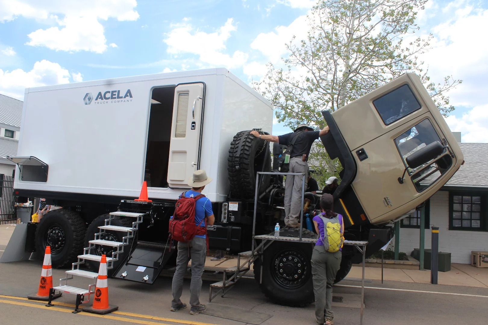 Montana's Acela Truck Company converts military trucks into civilian work trucks
