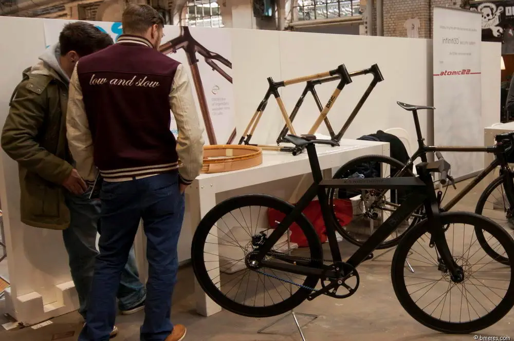 The X-9 Nighthawk complete bicycle, on display in Berlin