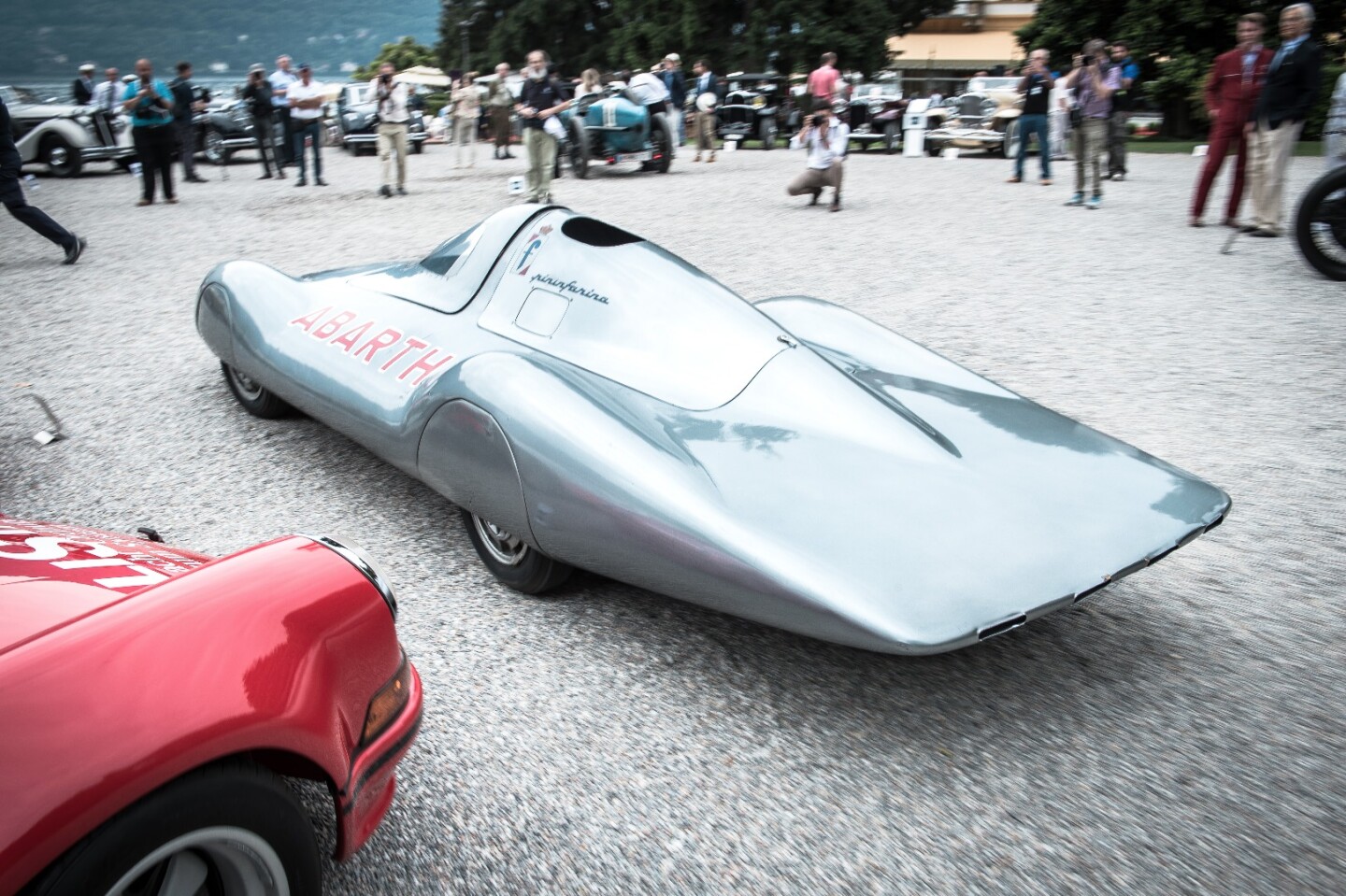 Displayed publicly at Techno-Classica in 2016 and the Turin Motor Show in 1960, the Abarth 1000 Bialbero Record Monoposto of Luca Bertolero was always going to be the most eye-catching car of the show, taking the trophy for best preserved post-war car too. The car is now owned by Italian Luca Bertolero