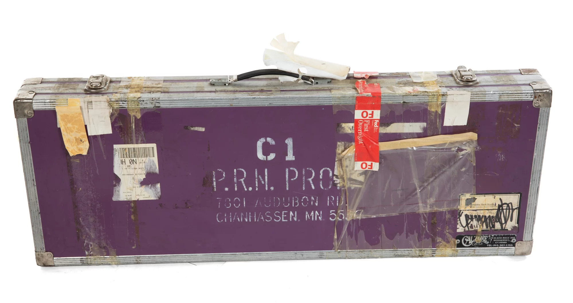 This guitar was used as Prince’s primary performance Cloud guitar from 1984 to 1993.