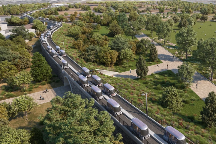 California's Glydways has broken ground on what's set to be become the world's first publicly accessible automated transit network