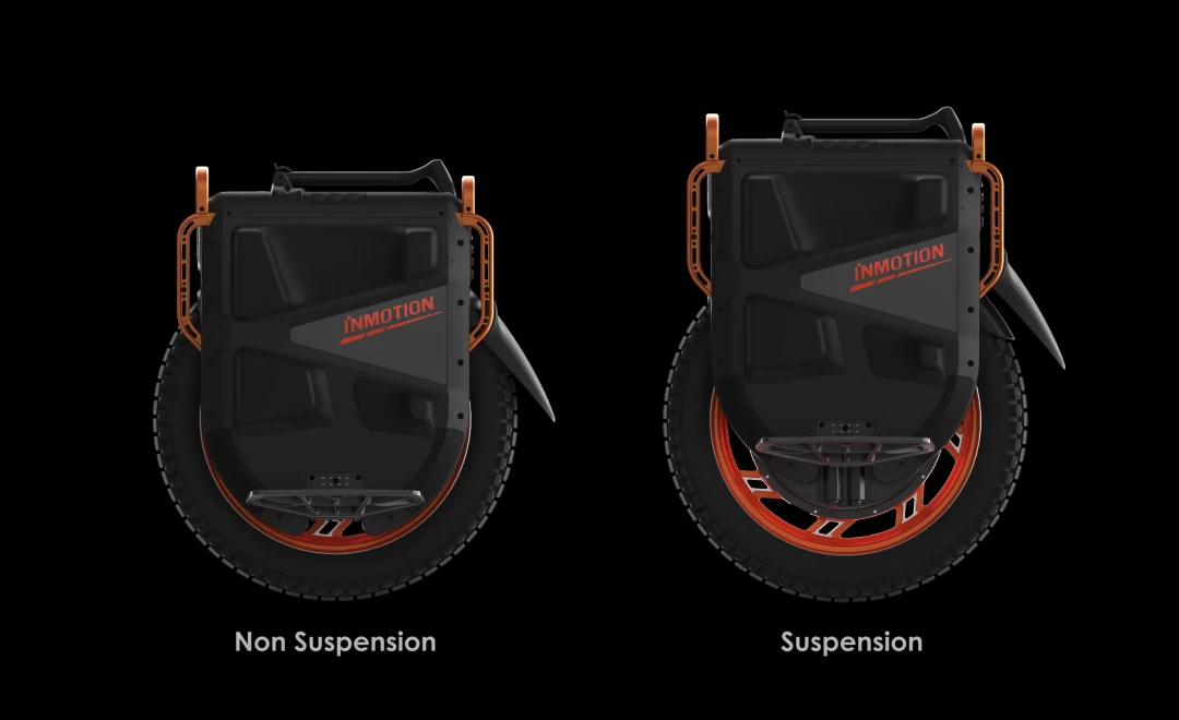 With its easily disassembled multi-piece body and removable suspension components, the V13 Challenger can be ridden with or without cushion