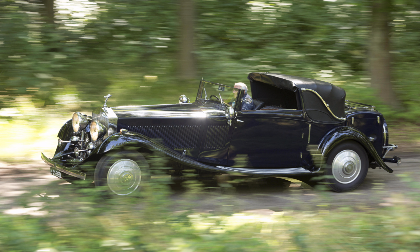 The ex-Peta Fisher, "Blue Train challenging" 1933 ROLLS-ROYCE PHANTOM II CONTINENTAL OWEN SEDANCA COUPE sold for DKK 5,175,000
