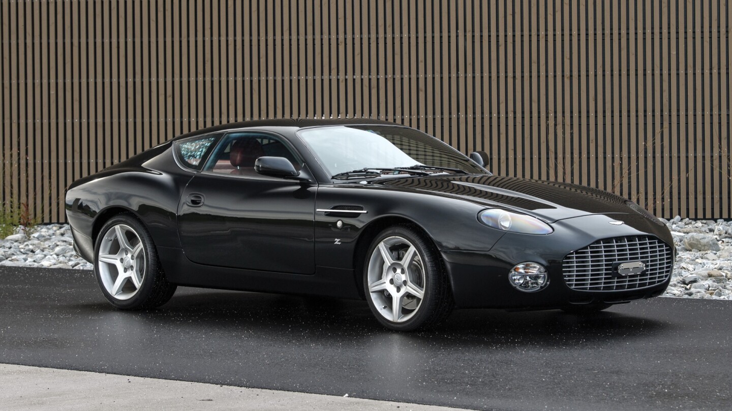 This 2003 Aston Martin DB7 Zagato was the first of 99 examples produced and has had just one owner.
