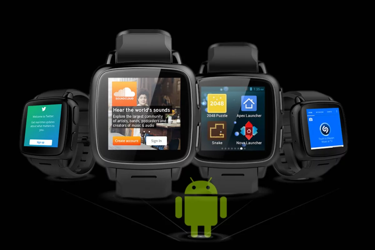 The TrueSmart+ runs Android 5.1 Lollipop behind Omate's user interface 3.0