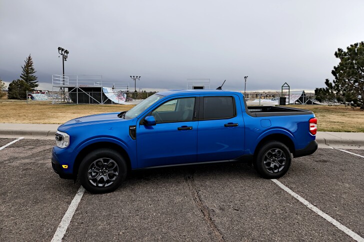 Ford's new compact pickup truck, the Maverick, aims to be seen as nothing but a truck
