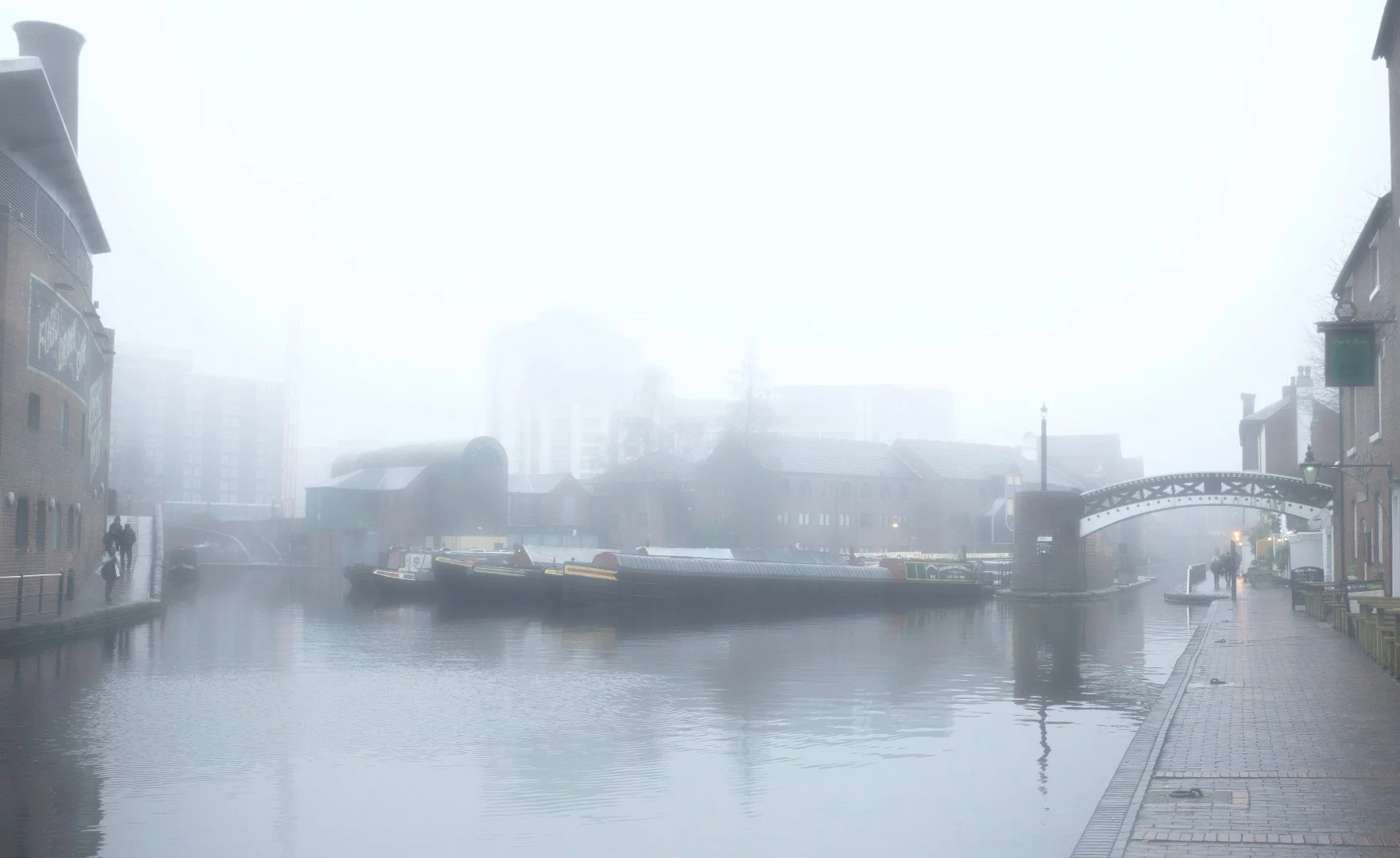 AI can be used to increase the clarity of images taken in severe conditions, such as fog, by combining visible and non-visible images