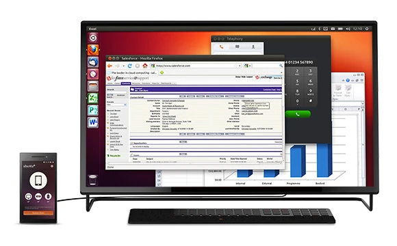 The Ubuntu Edge is a smartphone and desktop PC in one device