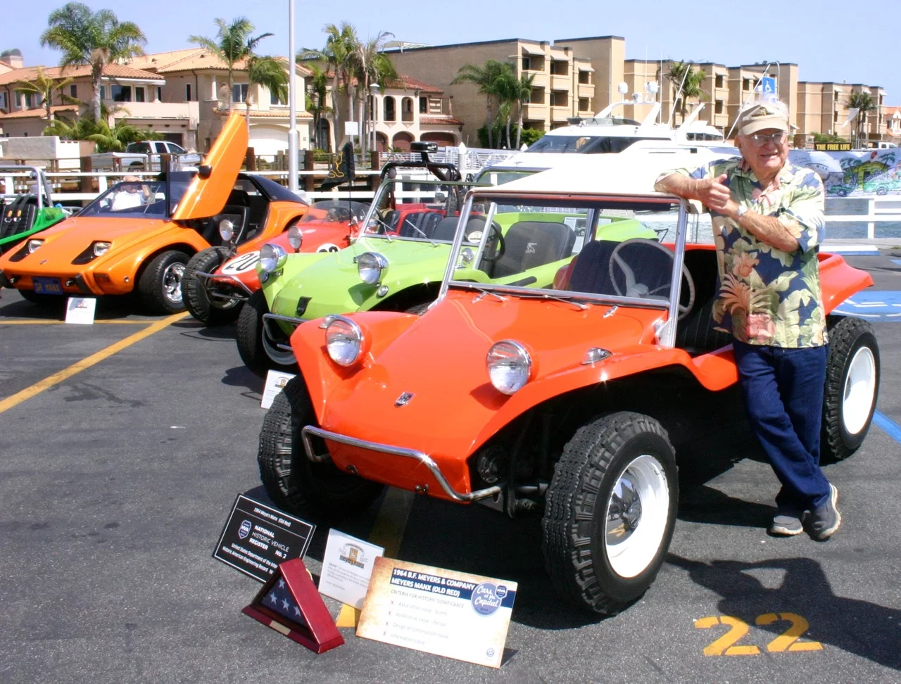 Bruce Meyers and the original Manx, Old Red