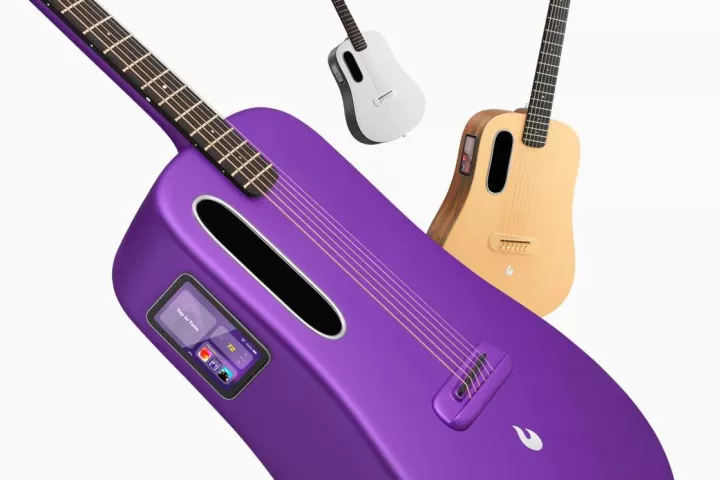 The Lava Me 4 Carbon smart guitar is joined a spruce-topped edition and an entry-level, low-action model