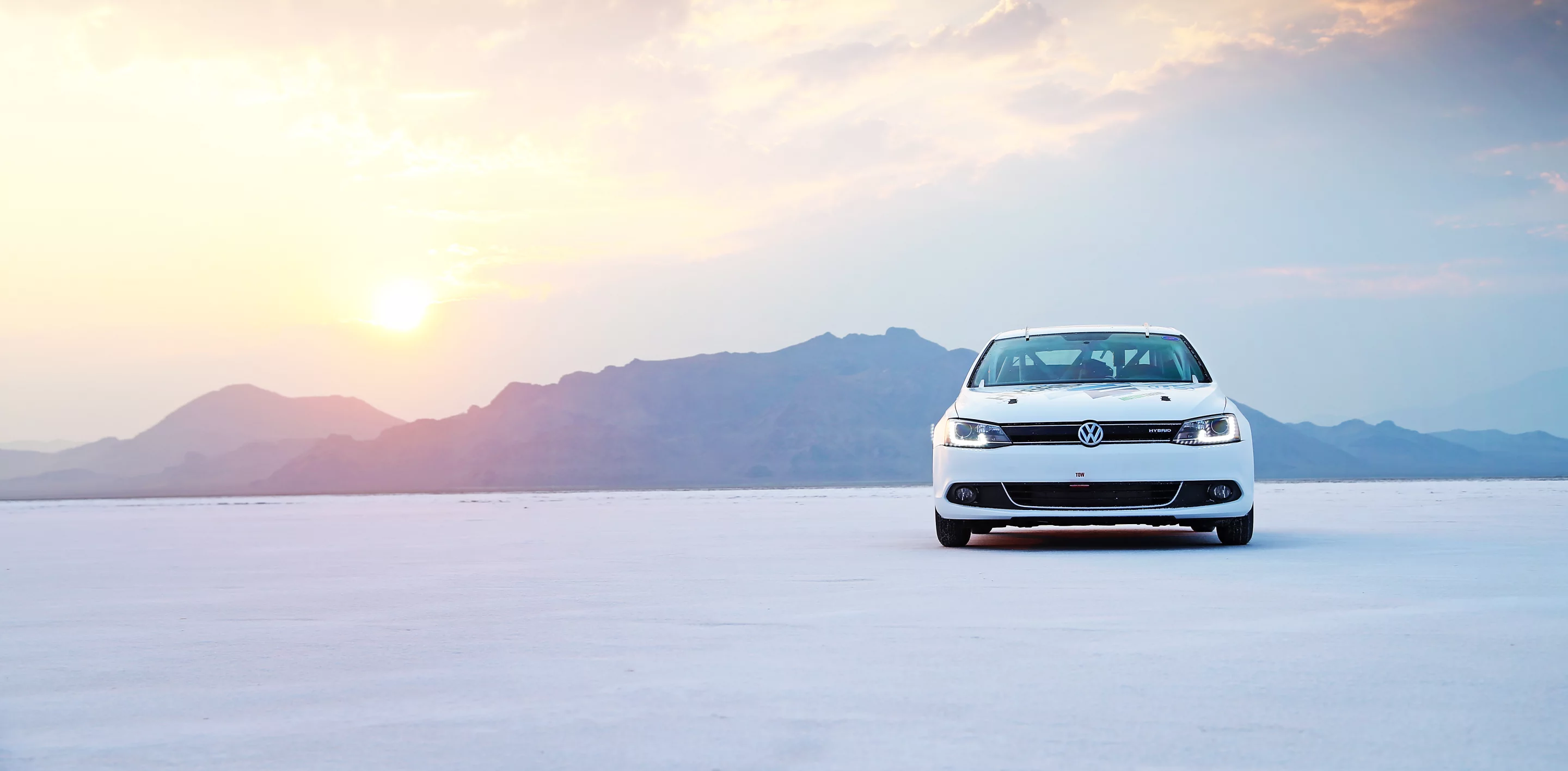 Motor Trend's Associate Road Test Editor Carlos Lago was in the driver's seat of the specially-modified compact sedan when it set a new hybrid speed record of 185.394 mph during Southern California Timing Association’s annual Speed Week
