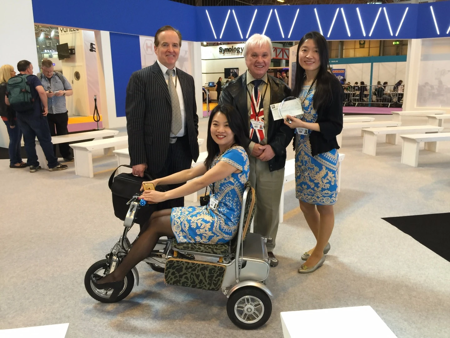 eFoldi features big wheels for better stability