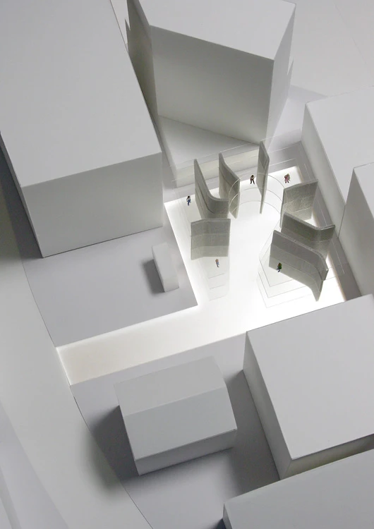 Photography of the apartment interiors reveal incredibly efficient if compact living spaces for one, and the interior layout of the block as a whole is a veritable rabbit warren of a design