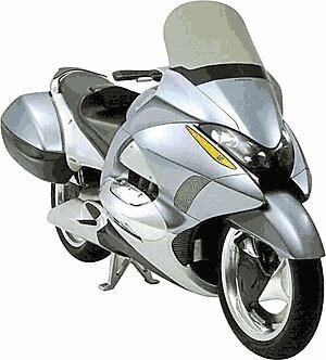 Honda's X-wing prototype was shown at the 1999 Tokyo Motor Show
