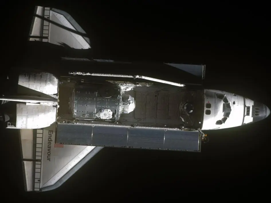 The Endeavour space shuttle (seen here in a previous mission) is currently on its final flight, and the second-last flight of the entire shuttle program (Photo: NASA)