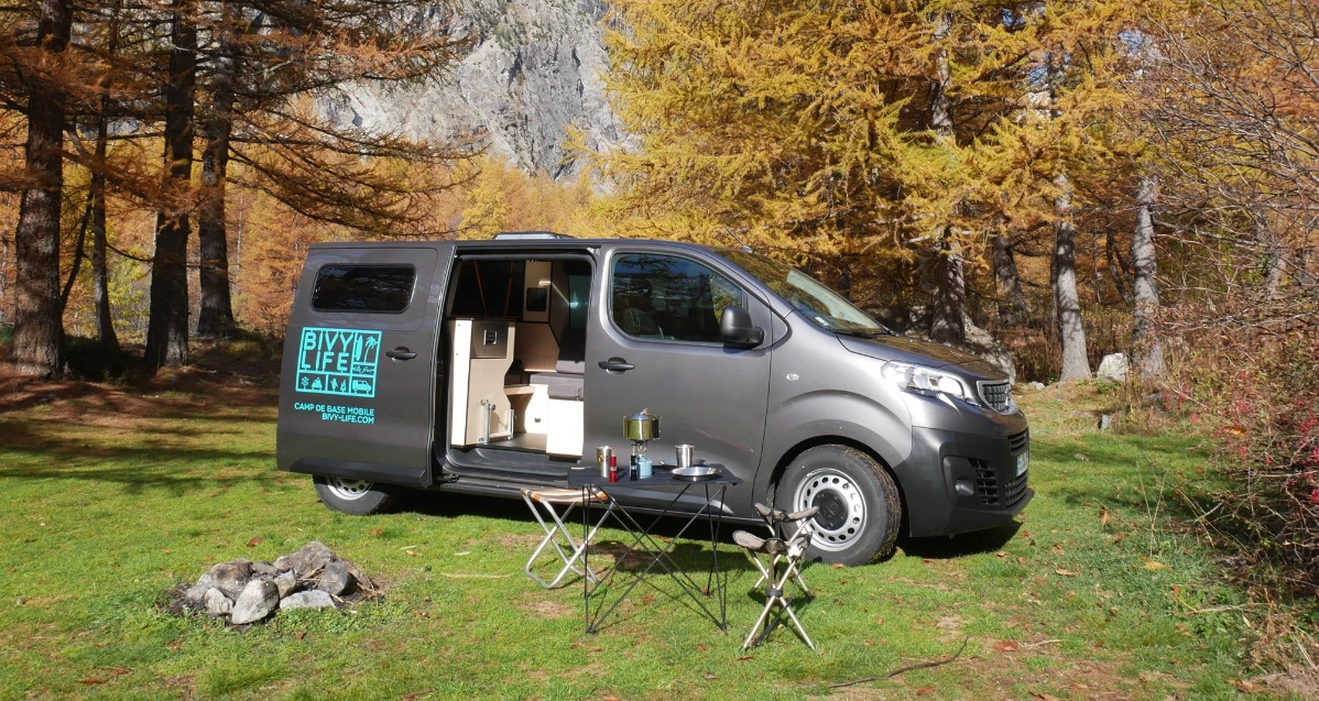 Bivy Life presents a simple but complete camper van package