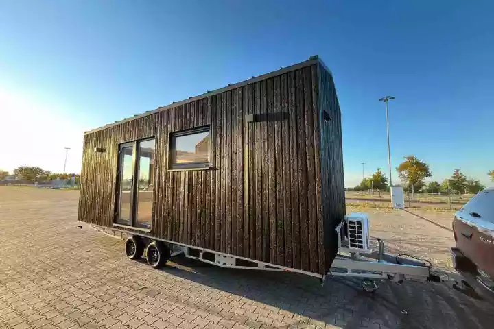 The BTH Single, by Baltic Tiny House, is a compact and affordable tiny house that sleeps two