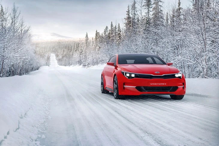These types of pictures led us to believe the Sportspace would surely be an AWD wagon, but it's actually FWD
