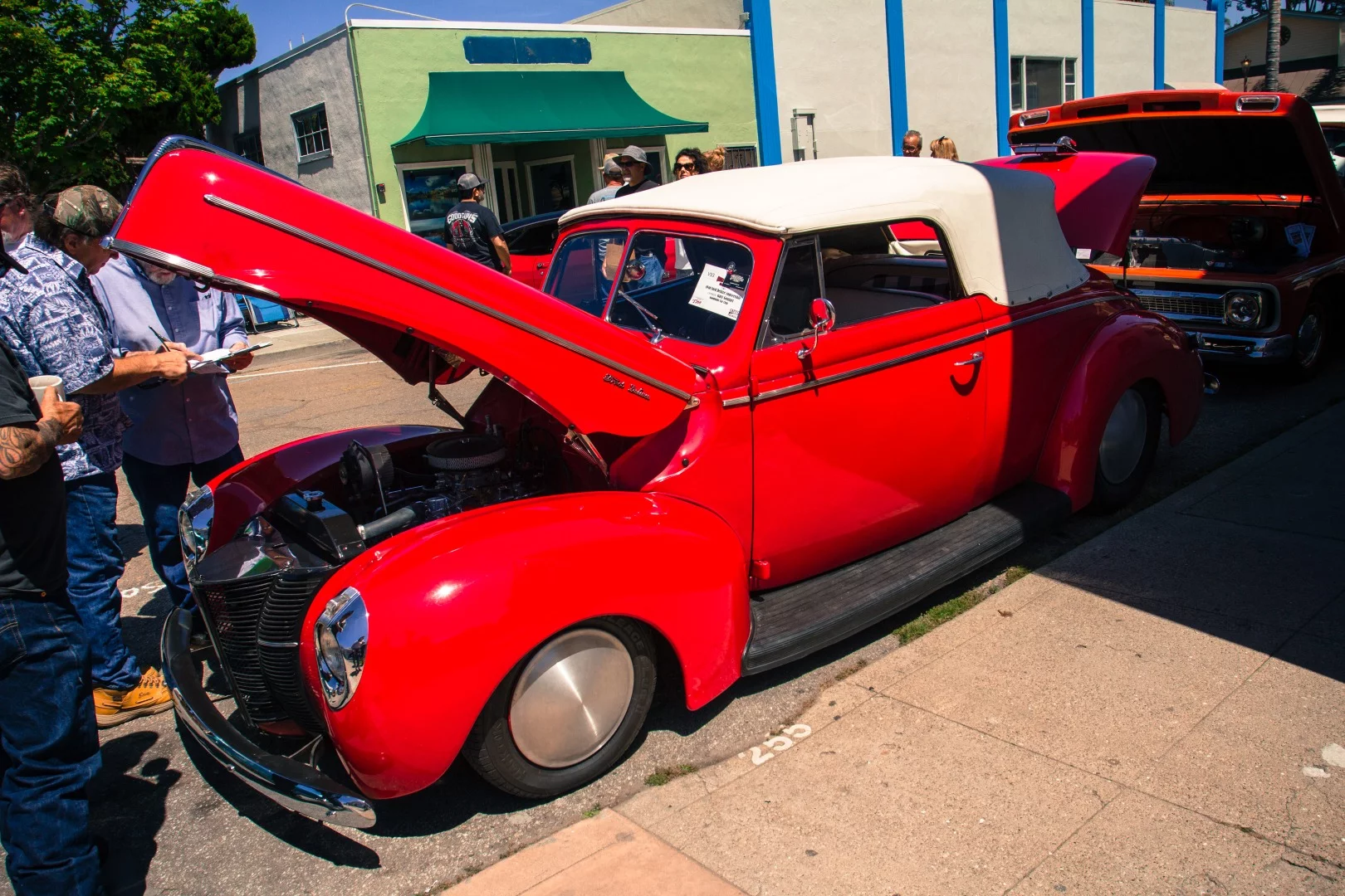 Another 1940 Ford Deluxe, but as a convertible