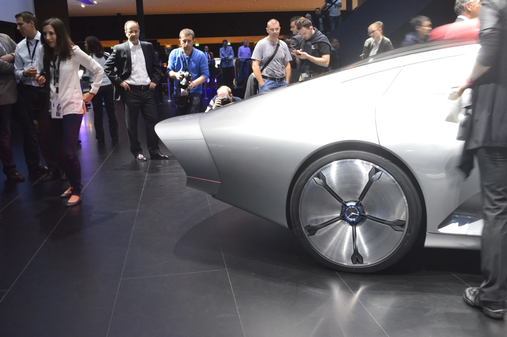 With its tail section extended, the Concept IAA is 390 mm longer