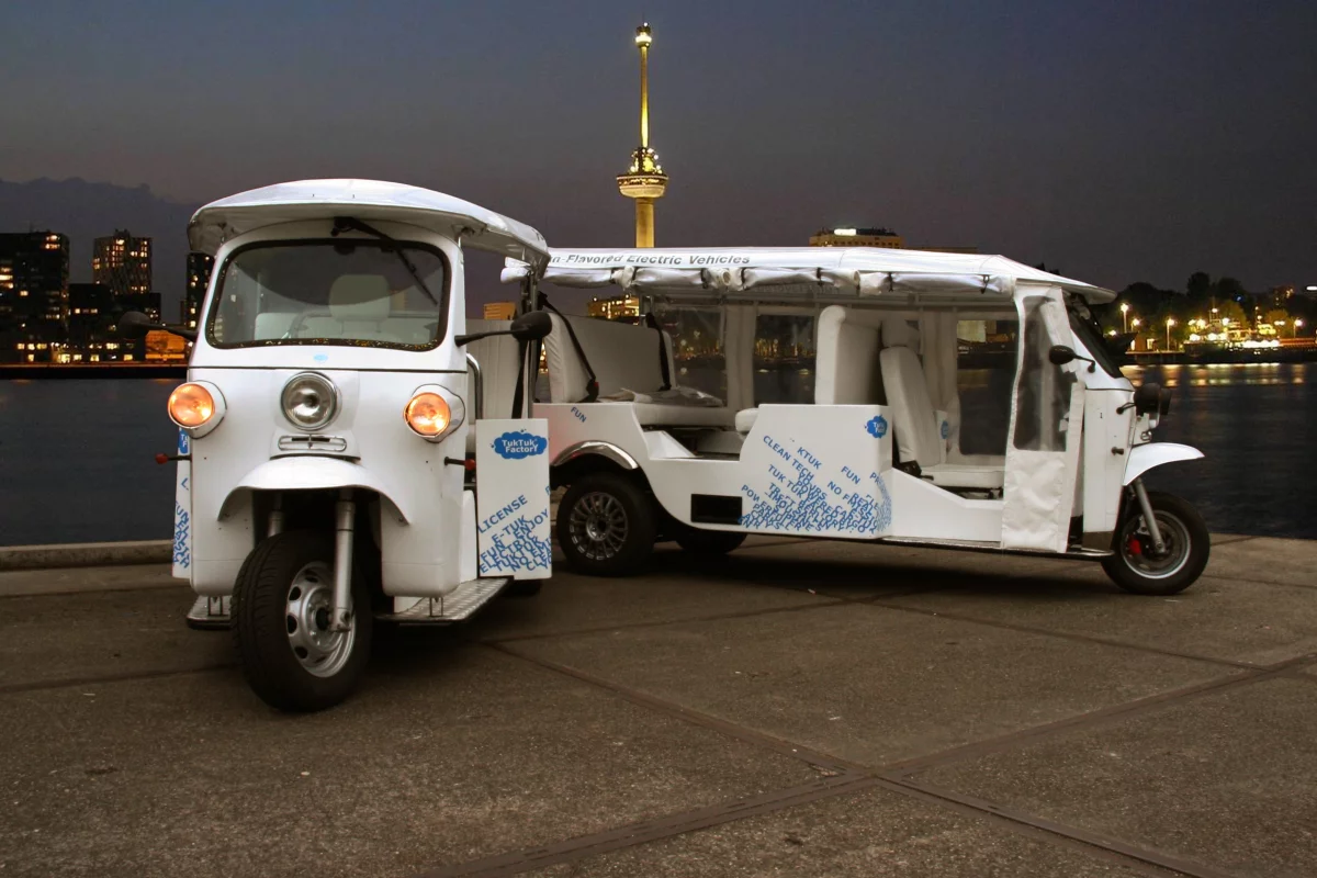 Tuk Tuk Factory's new European market electric tuk tuks