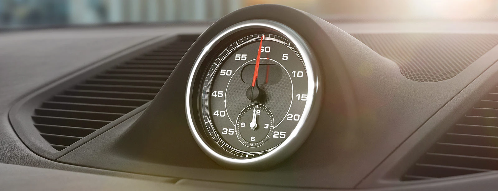 Readout for the optional Sport Chrono