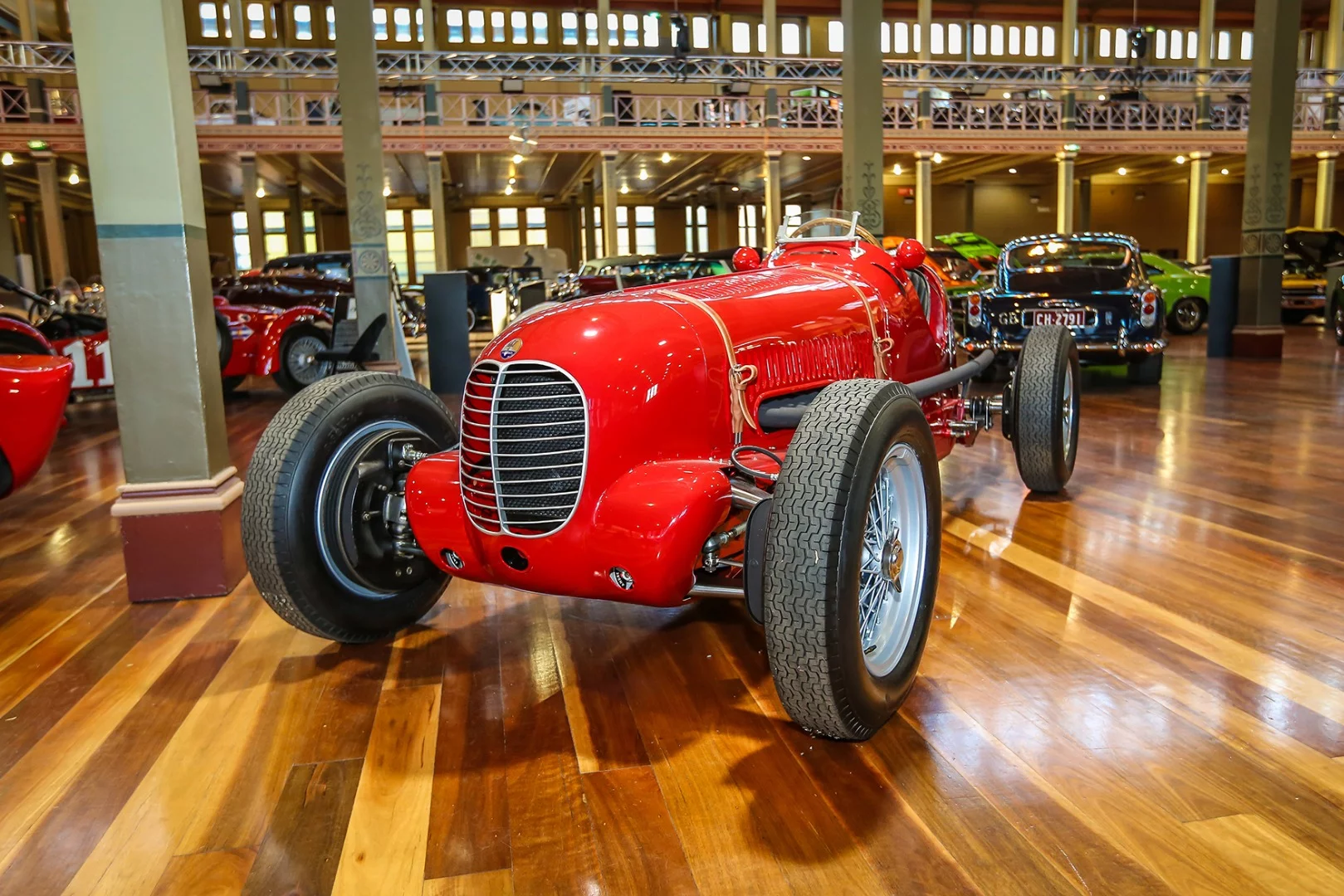 The winner of the Pre-War Racing Cars category went to the 1937 Maserati 6CM of Tom Roberts.